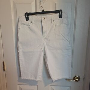 Style&Co. Women's White Bermuda Shorts Size 10